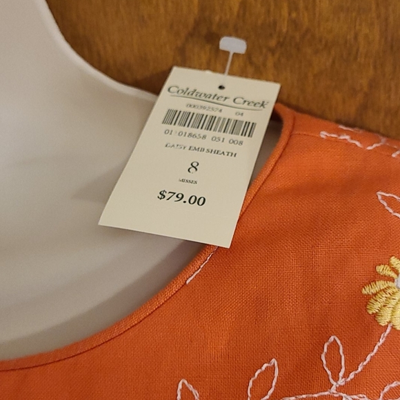 NWT Coldwater Creek sleeveless dress, 8 - Picture 2 of 4